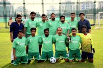 峨眉山市地税局团队，足球精神的体现